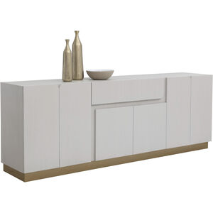 Greco 86.75 X 17.75 inch Gauntlet Grey Sideboard
